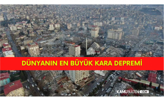 Japon Bilim İnsanı: Dünyanın En Büyük Kara Depremi
