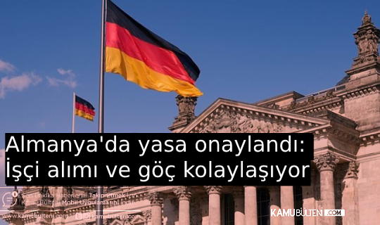 Almanya 3 bin Euro Maaşla İşçi Alacak