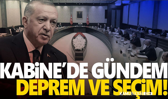 Cumhurbaşkanı Kabineyi Topluyor! Masada önemli konular var