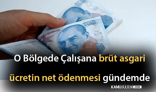 Depremde bölgesi çalışana brüt asgari ücretin net ödenmesi gündemde