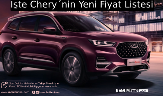 Egea Fiyatına SUV Araç; İşte Chery fiyat listesi