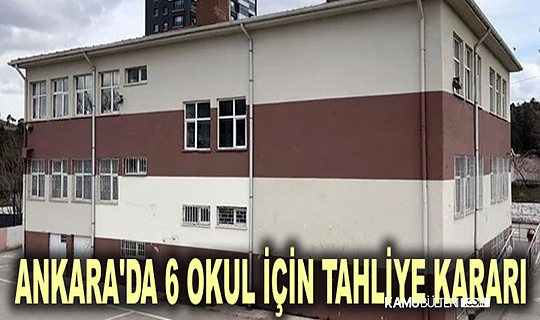 İlde depreme karşı dayanıklı olmayan 6 okul boşaltıldı