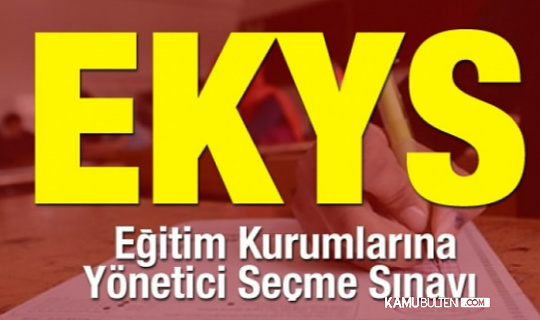 MEB EKYS tarihi Belli Oldu