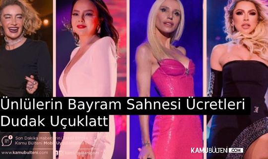 Ünlü İsimler Ramazan Bayramı Sahne Ücretleri Dudak Uçuklattı