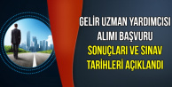 Gelir Uzman Yardımcısı (GUY) Alımı Başvuru Sonuçları Açıklandı