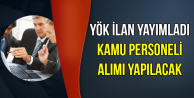 YÖK Memur Alım İlanı Yayımladı