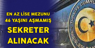 Dışişleri Bakanlığı Batum, Münih ve Montreal Başkonsolosluklarına En Az Lise Mezunu Sekreter Alacak