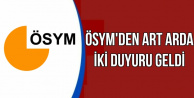 ÖSYM'den Art Arda 2 Duyuru