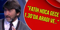 Rıdvan Dilmen: "Fatih Terim Gece 1.30'da Aradı ve..