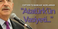 CHP'den 'İş Bankası Hissesi' Açıklaması: O Para TDK ve Türk Tarih Kurumuna Gidiyor