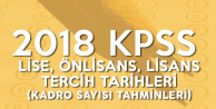 ÖSYM 2018 KPSS Merkezi Atama Tarihleri (Ortaöğretim, Önlisans, Lisans)