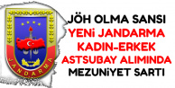 JÖH Olma Şansı: Kadın-Erkek Yeni Jandarma Astsubay Alımında Mezuniyet Şartı