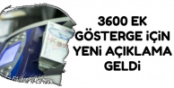 3600 Ek Gösterge İçin Yeni Gelişme !