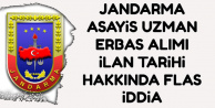Jandarma 2018 Asayiş Uzman Erbaş Alımı İçin Yeni Gelişme