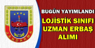 Jandarma Uzman Erbaş Alım İlanı Yayımlandı (2018 Lojistik)