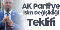 Konya Milletvekili'nden AK Parti'ye İsim Değişikliği Teklifi: Bir Daha Değerlendirin
