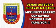 Uzman-Astsubay-Subay Olma Fırsatı: İlçe Jandarmalara Çok Sayıda Korucu Alımı