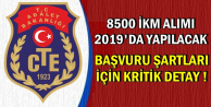 8500 İKM Alımı Başvuru Şartlarında Değişiklik İçin Kritik Detay (Gardiyan Maaşı)