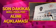 Süleyman Soylu'dan Bekçi Alımı, PÖH ve Polis Alımı Açıklaması