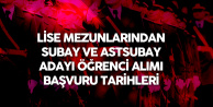 Lise Mezunlarından Subay ve Astsubay Alımı için Sınav Başvuru Tarihleri ve Sınav Tarihi