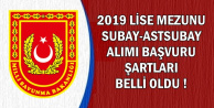 Lise Mezunu Subay Astsubay Alımı Başvuru Şartları ve Tarihi 2019-MSÜ