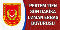 MSB'den Son Dakika Uzman Erbaş Duyurusu