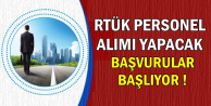 RTÜK Kamu Personel Alımı Başvurusu Başlıyor