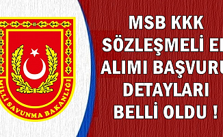 Askerlik Şartı Yok: MSB En Az İlkokul Mezunu Sözleşmeli Er Alımı Yapıyor