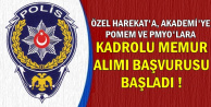 EGM Memur Alımı Başvurusu Bugün Başladı (Özel Harekat-POMEM-Polis Akademisine)