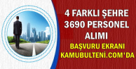 Hastane, Belediye, Müftülük ve Başsavcılığa İŞKUR'dan Sınavsız 3690 Personel Alımı