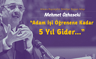 Mehmet Özhaseki 'Para ,Personel, Mekan, Algı Yönetimi Bilmeyenin Ne İşi Olur Belediye Başkanlığı'nda?'