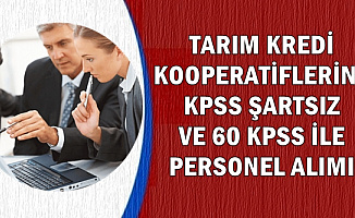 Tarım Kredi'den 2 Yeni İlan: KPSS'siz ve 60 KPSS ile 98 Kamu Personeli Alımı
