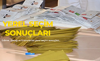 31 Mart Edirne , Elazığ, Erzincan Yerel Seçim Sonuçları Bu Sayfada Olacak