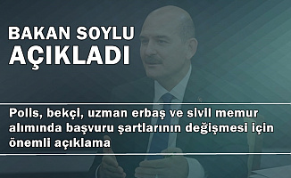 Bekçi-Polis-Uzman Erbaş-Sivil Memur Alımı Başvuru Şartları İçin Açıklama