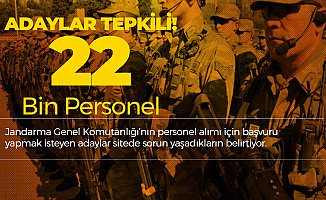 Jandarma 22 Bin Personel Alımı Konusunda Adaylar Tepkili! Mağduriyet Var!