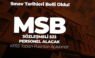 Msb Sozlesmeli Personel Alimi Kpss Taban Puanlari
