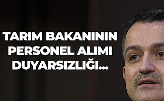 Tarım ve Orman Bakanı Sn. Pakdemirli Personel Alımı Hariç Bir Çok Konuda Konuşuyor