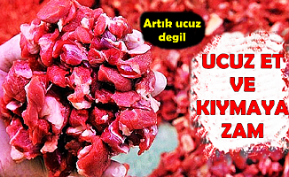 Bakanlık Desteği ile Satılan Ucuz Et ve Kıymaya Fahiş Zam