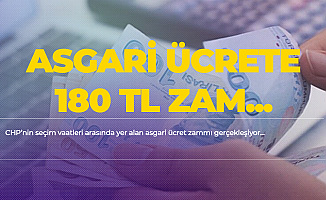 CHP'ye Geçen Belediyelerde Asgari Ücrete 180 TL Zam Geldi