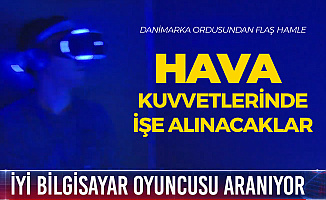Danimarka'da Bilgisayar Oyunlarında Başarılı Olanlar Hava Kuvvetlerinde İşe Alınacak
