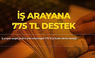 İş Arayanlara 775 TL Devlet Yardımı ! İşte Şartlar