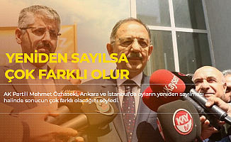 Mehmet Özhaseki: İstanbul ve Ankara'da Yeniden Sayım Olsa Sonuç Çok Farklı Olur