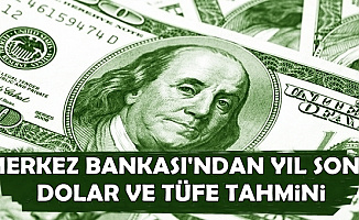 Merkez Bankası Yıl Sonu Dolar ve TÜFE Tahminini Yayımladı (Dolar Yükselecek mi?)