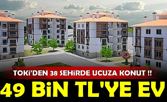 TOKİ'den 38 Şehirde Kampanya: 49 Bin TL'den Başlayan Fiyatlarla Ucuza Ev