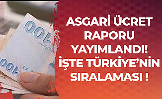 CHP'den Türkiye'deki 'Asgari Ücret ' Raporu -  Ülke Sıralamasında Türkiye Kaçıncı Sırada?