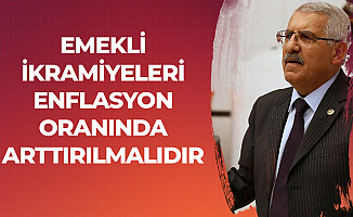 Fahrettin Yokuş: Emeklilerin Bayram İkramiyeleri Arttırılmalıdır