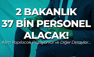 Jandarmaya 27 Bin, Adalet Bakanlığı'na 10 Bin Yeni Personel Alımı Yapılacak ( Memur Alımı, Uzman Erbaş, Subay- Astsubay)