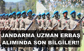 Jandarma 2019 Uzman Erbaş Alımında Son Durum