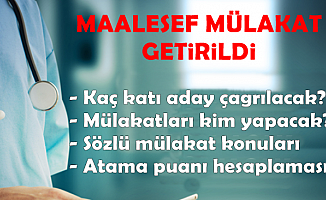 Sağlık Personeli Alımı Mülakatı Nasıl Olacak? Kaç Katı Aday Çağrılacak? İşte Atama Puanı Hesaplaması
