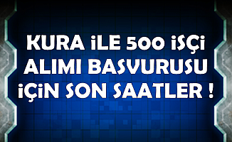 TTK Kura ile 500 İşçi Alımı Başvurusu İçin Son Saatler (Nihai Liste ve Kura Tarihi)